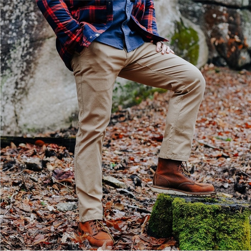 Mountain Khakis Men’s 100% Cotton Hiking Pants 40x30 | Gorpcore Outdoor Camping